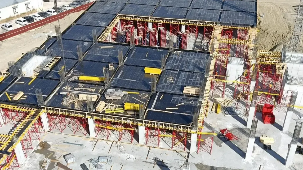 800 yataklı Van şehir hastanesi inşaat çalışmaları devam ediyor