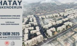 Hatay İskenderun’da 1685 deprem konutu için kura çekildi