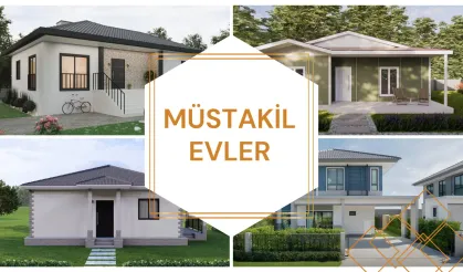 Şık ve Kullanışlı 24 Müstakil Ev Modeli
