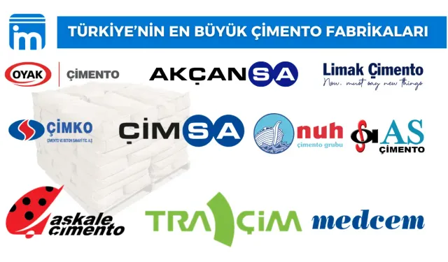 Türkiye'nin En Büyük Çimento Fabrikaları