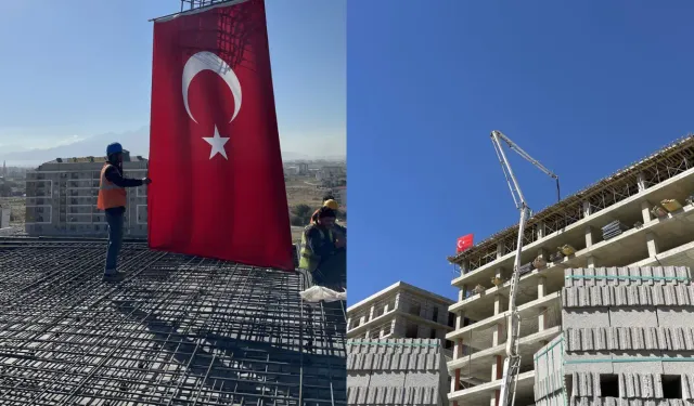 Aksaray Vista Prime Karma Yaşam Projesi'nde kaba inşaat tamamlandı