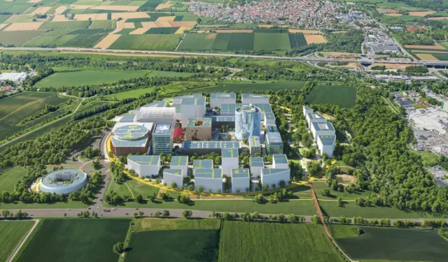 Almanya'da dev yapay zeka üssü inşaatına başlandı
