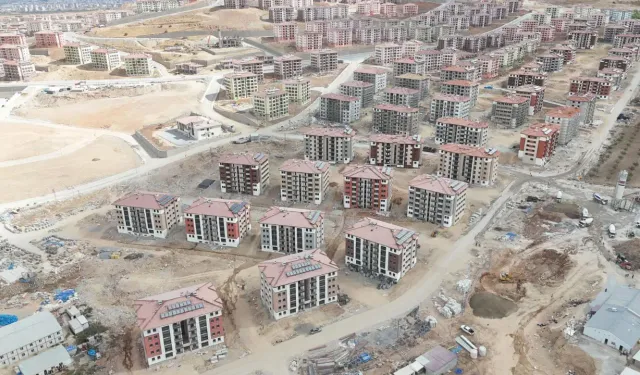 Malatya Yeşilyurt'taki İkizce TOKİ konutlarında sona yaklaşıldı