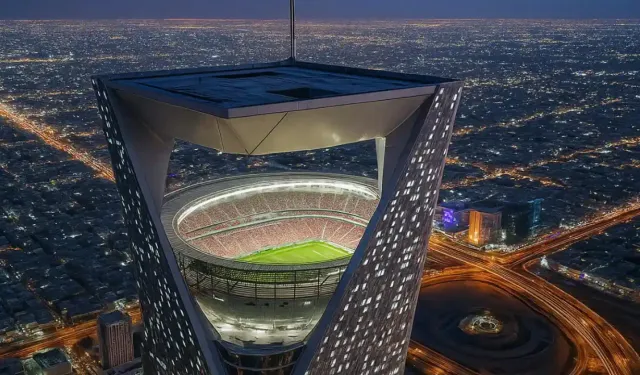 Suudi Arabistan, Dünyanın İlk Gökyüzü Stadyumu Olan 1 Milyar Dolarlık NEOM Gökyüzü Stadyumu'nu Tanıttı