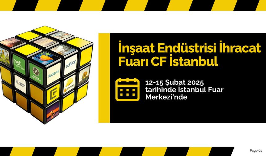 İnşaat Devleri CF İstanbul Fuarında Yeni Ürünlerini Sergileyecek