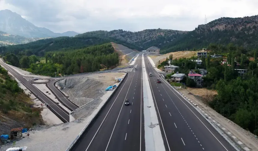 Kahramanmaraş-Göksun Yolu'nda Ulaşım Kolaylaşıyor: Tünelin Bir Kısmı Açılıyor