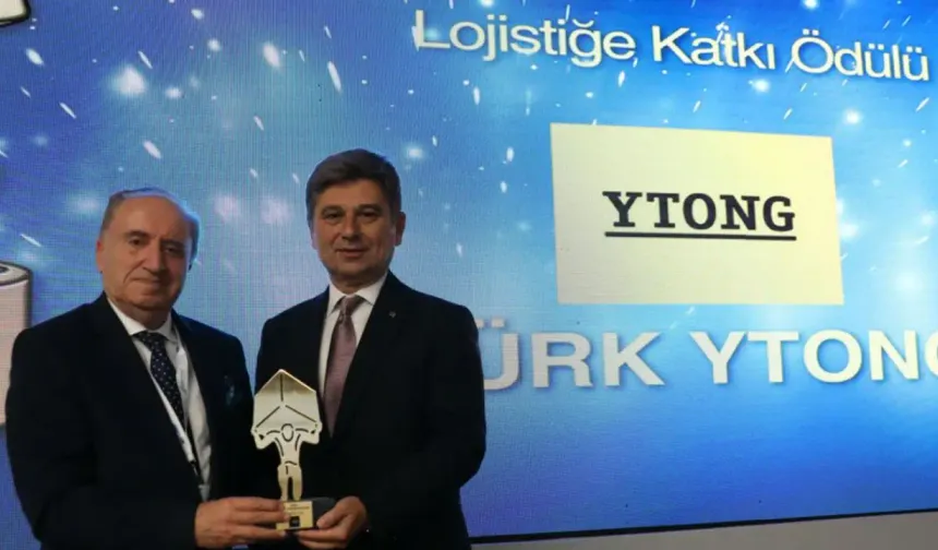 Türk Ytong, "Lojistiğe Katkı" Ödülünün Sahibi Oldu