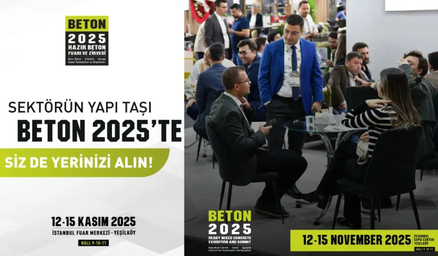 Hazır Beton Sektörünün Kalbi İstanbul'da Atacak
