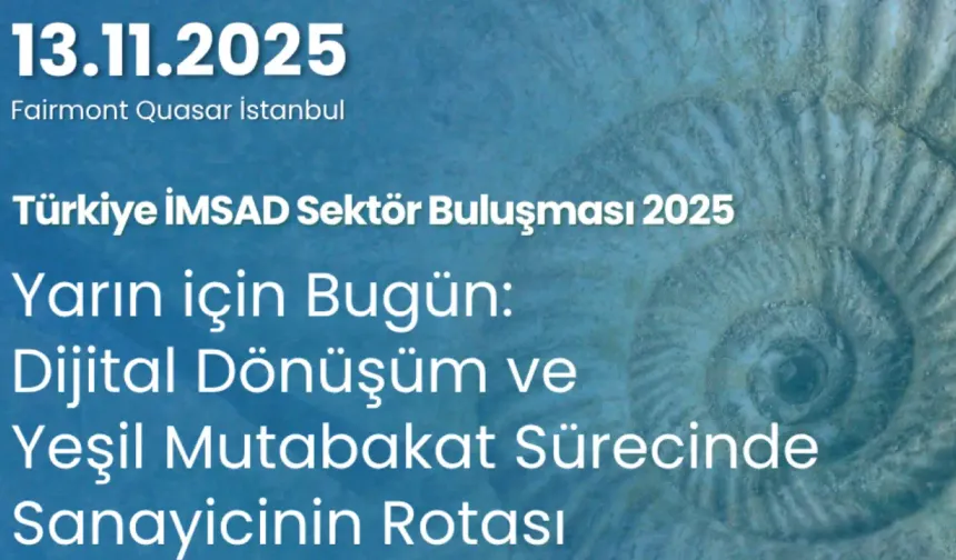 İnşaat malzemesi sektörünün öncüleri İMSAD etkinliğinde bir araya geliyor