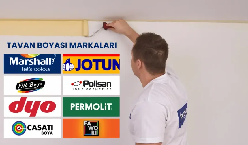 En İyi 8 Tavan Boyası Markası
