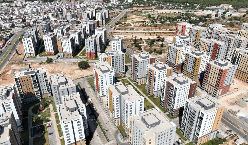 Antalya'da en fazla konut satışı yapılan ilçeler belli oldu