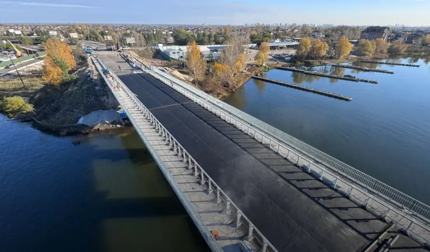 Doğuş İnşaat Ukrayna'daki R-69 köprüsünü açtı