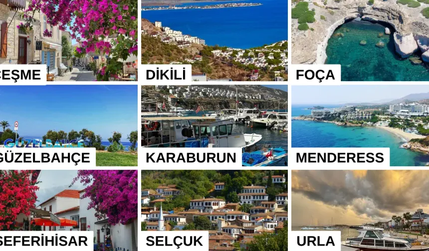 İzmir'de Yazlık Alınabilecek En İyi 10 Yer