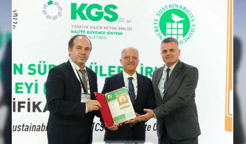 Limak Çimento, BETON 2025’ten iki prestijli ödülle döndü