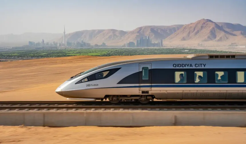 Suudi Arabistan projesine Qiddiya YHT projesine Türk inşaat firmaları talip