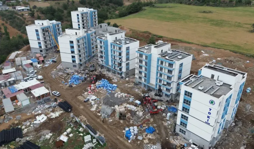 TOKİ Anamur Kızılaliler mahallesine 994 konut inşaa ediyor