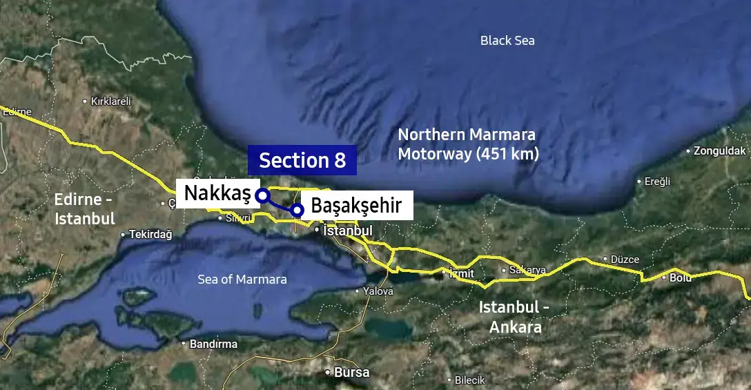 Nakkas Başakşehir Otoyolu