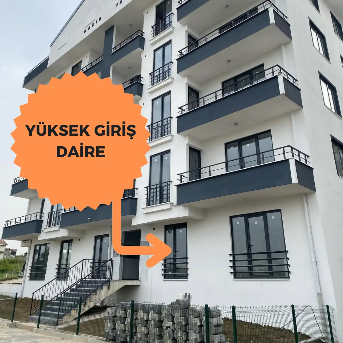 Yüksek giriş daire