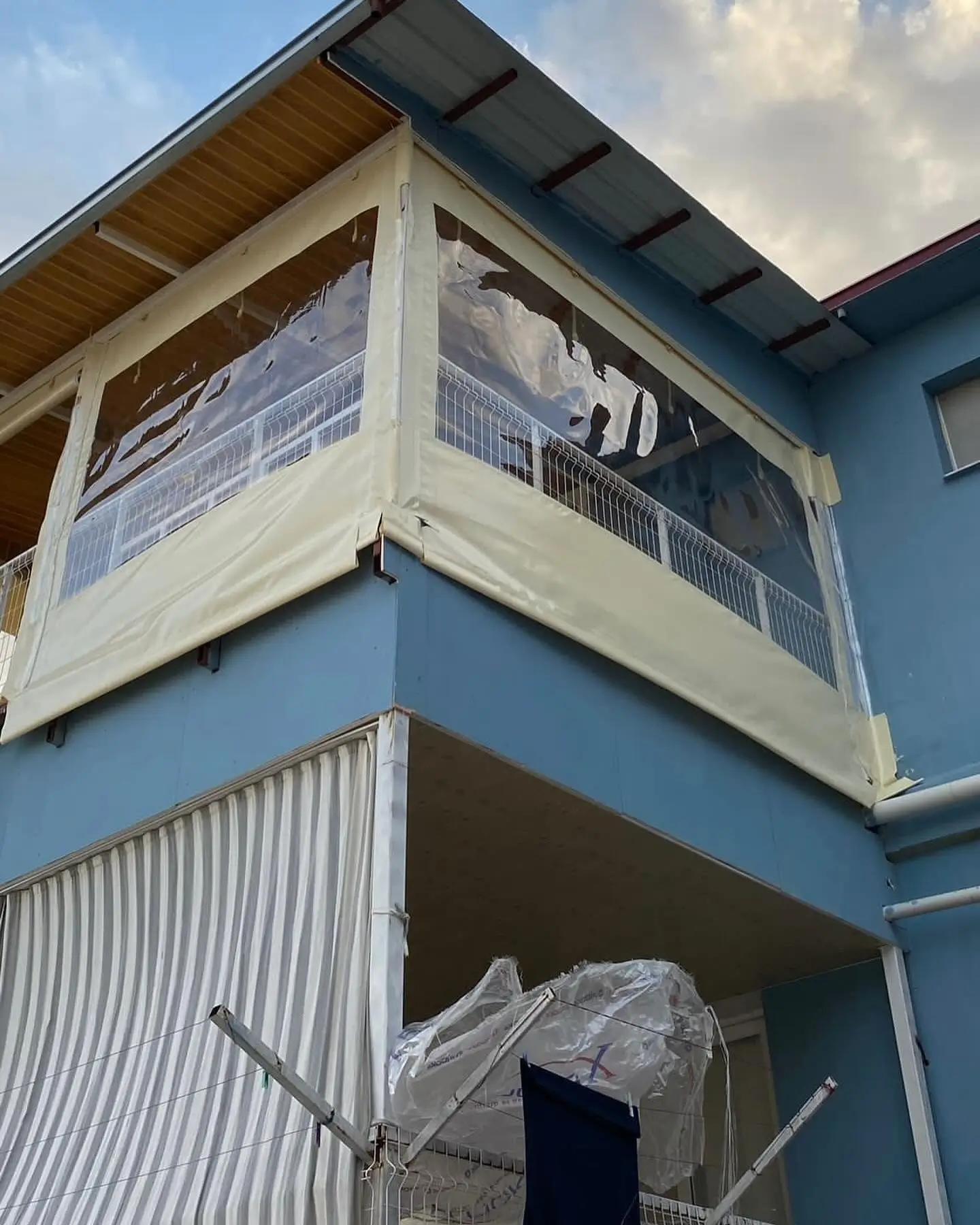Branda Ile Balkon Kapatma