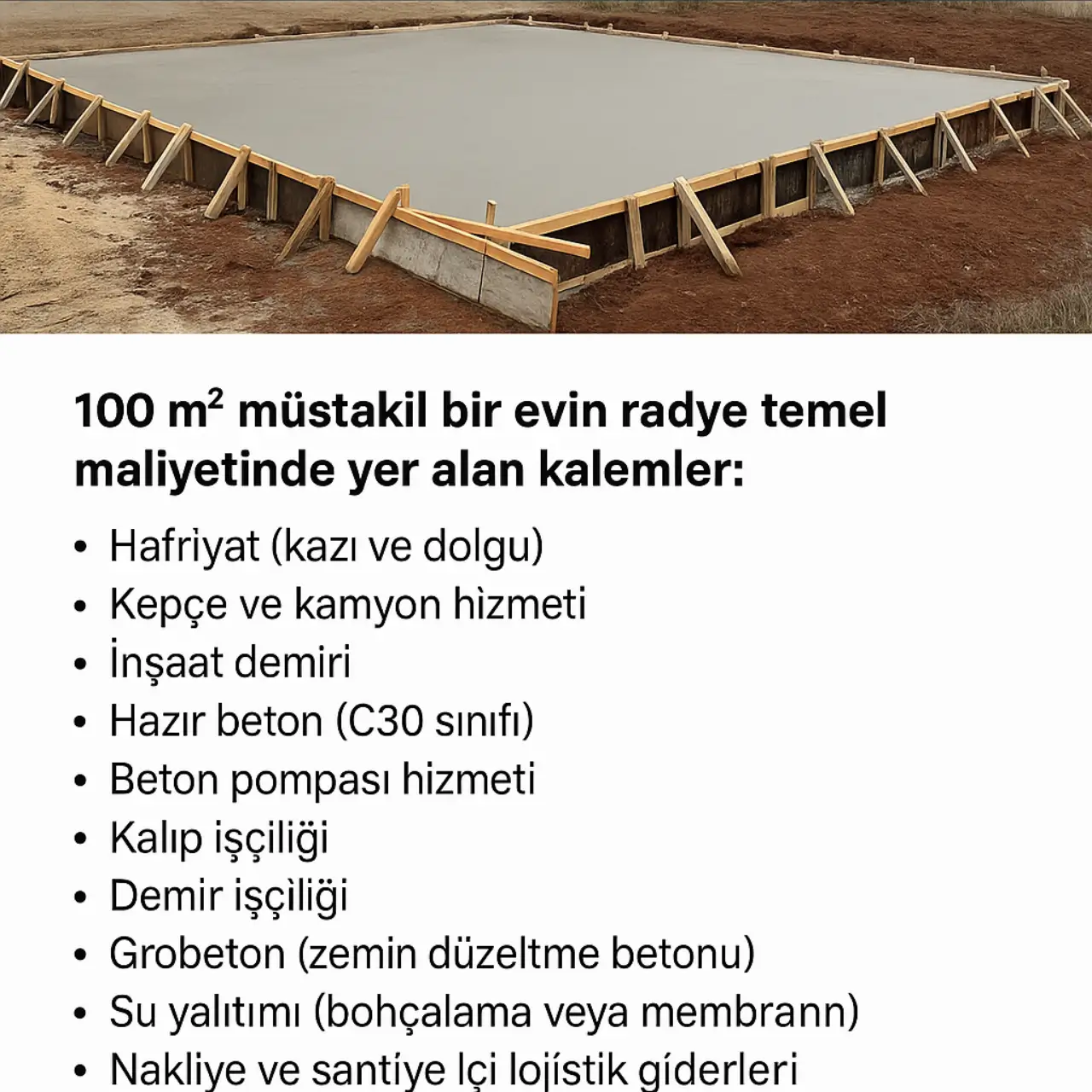 Temel Maliyet Kalemleri