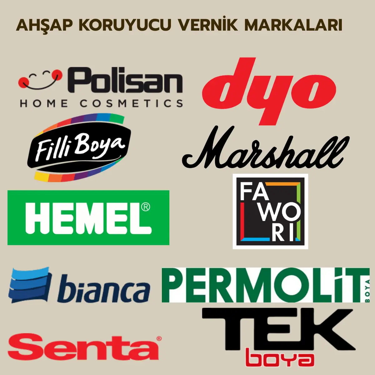 Ahsap Koruyucu Vernik Markalari