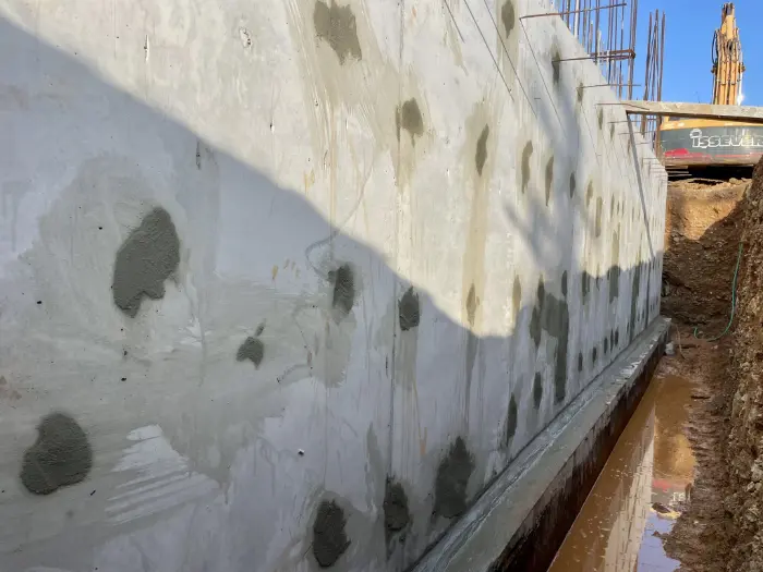 Perde Beton Su Yalıtımı Yüzey Hazırlığı