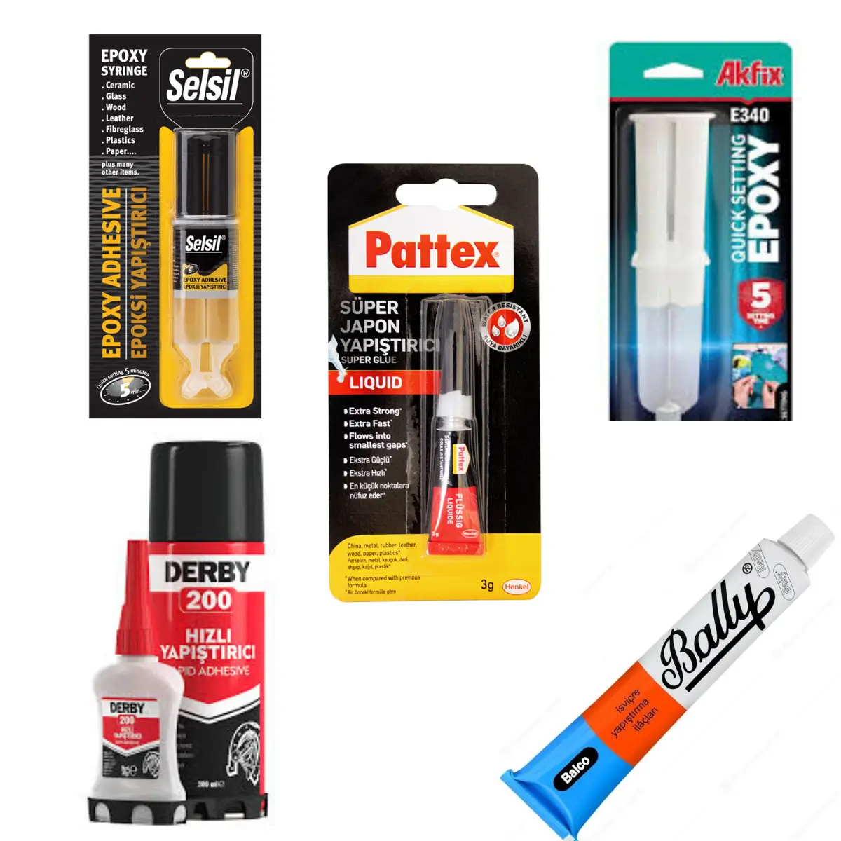 Plastik Yapistiricilar